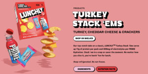 Lunchly公式サイトTurkey Stack ‘ems