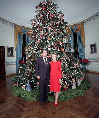 ナンシー・レーガンの1986年のクリスマスツリー